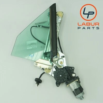 R170 97-04 Mercedes Clase SLK Cuarto Trasero Derecho Ventana Cristal y Motor C1712 Foto 1 de 4