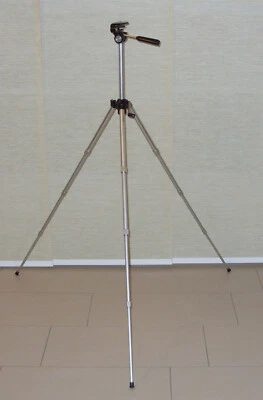 Teleskop Stativ, aus Alu, von Viola, Gesamthöhe ca. 1,17m - Bild 1 von 4