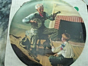 Sammlerstück Norman Rockwell Teller -12276K "The Gourmet" mit Box & COA - Bild 1 von 3