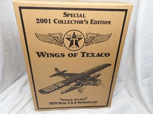 Wings of Texaco 2001 Collector's Edition Spokane Sun-God 1929 Buhl CA-6 plane - Picture 1 of 5