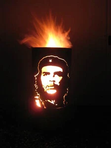 Feuertonne / Feuerkorb mit Motiv " Che Guevara " - Bild 1 von 2