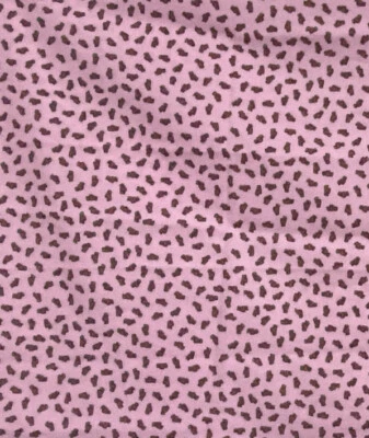 Pink Rose Fabric Remnanent  21" x 16" Floral - Image 1 of 4