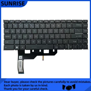 Clavier rétroéclairé neuf pour MSI Modern 14 MS-14D1 MS-14D2 MS-14D3 M14 gris américain blanc - Photo 1/2