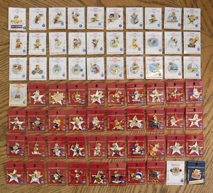 Lot of 1984 Los Angeles Olympics Sam the Eagle Collector Pins Set New - Bild 1 von 18