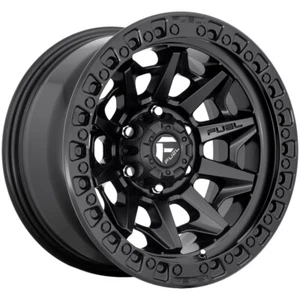 15x8 -19 Fuel 1PC D694 Covert 5x4.5 Matte Black Wheels (Set of 4) - Picture 1 of 1