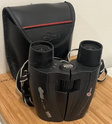 Sharper Image Zoom Compact Sports Binoculars BAK 4 Prism 8-27x25 Manual Focus - Image 1 of 4