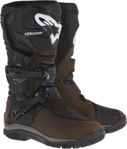 Alpinestars Brown Mens Leather Corazal Dryster Motorcycle Off road Riding Boots - Picture 1 of 7