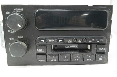 97 98 99 00 01 02 03 BUICK CENTURY AM FM CASSETTE OPT UN6 RADIO RECEIVER - Image 1 of 4