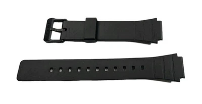 Correa de repuesto genuina Casio para W217H W217 BANDA AUTÉNTICA CASIO NEGRA NUEVA Foto 1 de 4