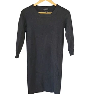 J. Crew Cashmere Sweater Dress XS Italian Minimalist Simple - Picture 1 of 4