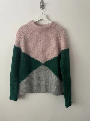 SUPERDRY Alpaca Blend Chunky Knit Jumper Size 14 - Image 1 of 4