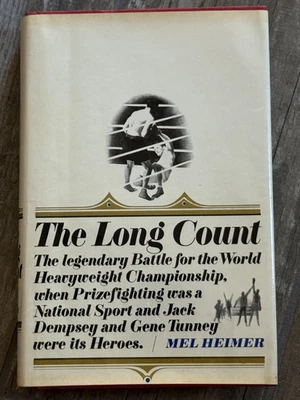 THE LONG COUNT by Mel Heimer (Jack Dempsey vs Gene Tunney) 1969 1st Ed. BOXING - Image 1 of 4