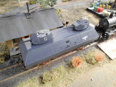 HO Roco Minitank German Armored Car A2265 Custom Hand Painted - Image 1 of 3