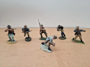 W. Britain American Civil War 1861-65 Figure Lot Ex DIORAMA - Picture 1 of 7
