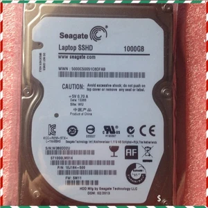 Seagate Hybrid Drive 1 TB 64MB SSHD MLC/8GB Cache SATA 6,0Gb/s 2,5" ST1000LM014 - Picture 1 of 2