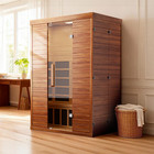 PABIMIA 2- Person Infrared Sauna, WiFi & BT and APP Control Indoor Sauna