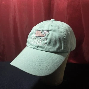 Cappello Berretto Vineyard Vines Blu Come Nuovo I Whale ORC Ricamato Strapback Regolabile - Foto 1 di 12