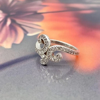 Bague argent Thomas Sabo arabesque Argent 925 Millième (22 CT) 2,73g - Photo 1/4