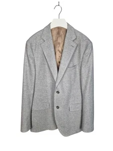 Chaqueta Blazer Vitale Barberis Canonico Gris Lana 44" Pecho Regular - Imagen 1 de 8