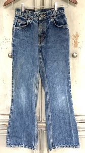 Levi’s Boys Vtg. 90’s Bootcut Jeans Sz 12 21x25 - Picture 1 of 14