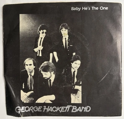 George Hackett Band – Baby, He's The One 7” 45 Vinyl Rare Private Press Empire Foto 1 de 4