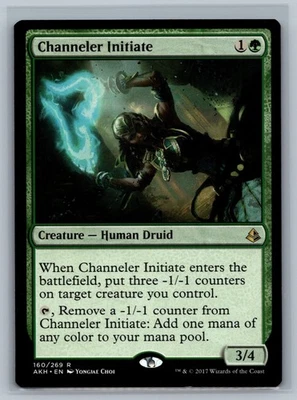 Magic The Gathering Amonkhet Channeler Initiate #160/269 MTG TCG CCG - Image 1 of 2