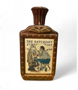 Jim Beam Bicentenario Bourbon 100 Jarra 1976 Saturday Evening Post Whisky - Imagen 1 de 9