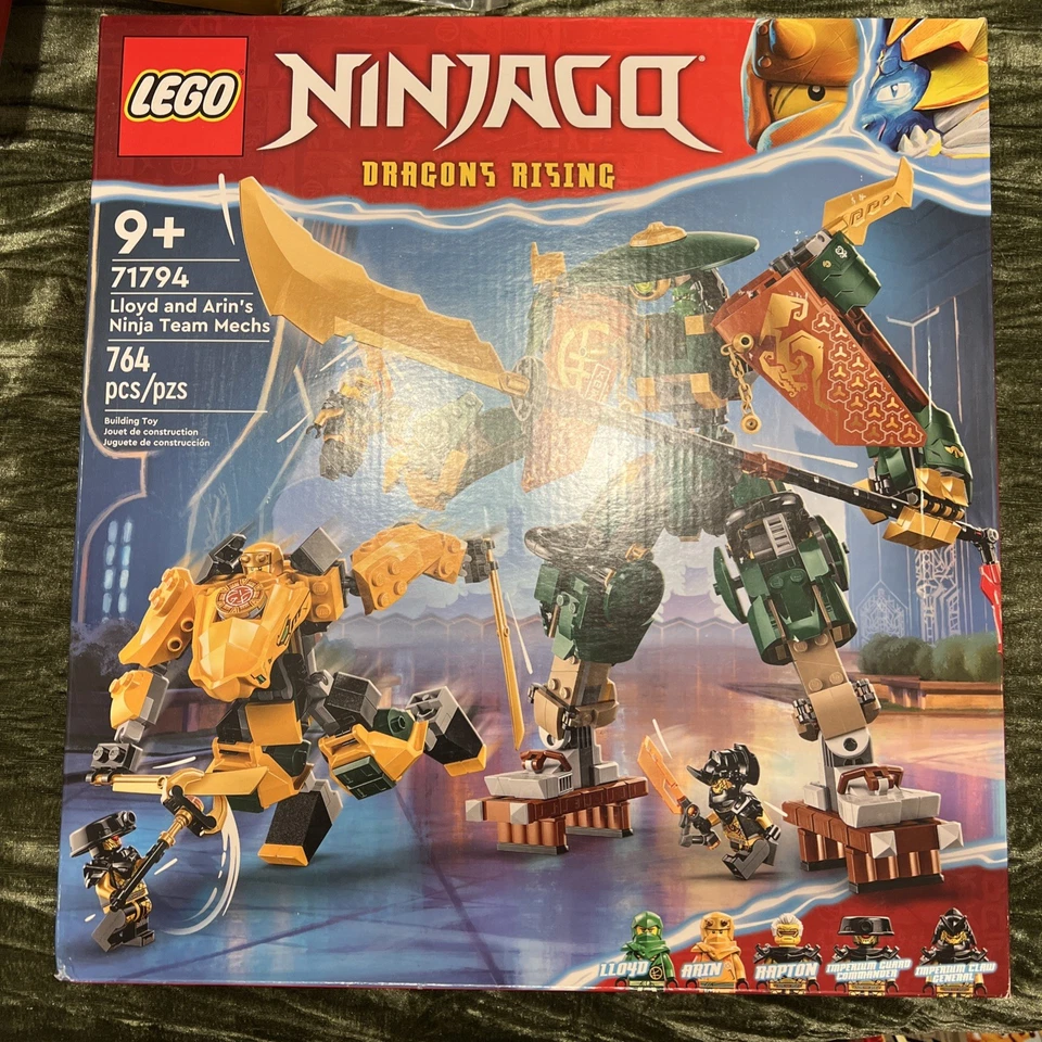 LEGO NINJAGO: Dragons Rising, Lloyd and Arin's Ninja Team Mechs [71794] - Image 1 of 1