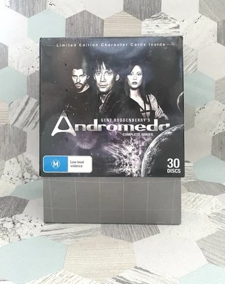 Andromeda Complete Series DVD Box Set - Limited Edition Character Cards - Rare - Image 1 of 4
