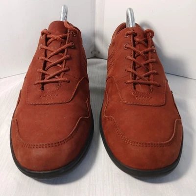 True Spirit Shoe Womens 9 By Easy Spirit Burgundy Suede Lace Sneaker - Image 1 of 4