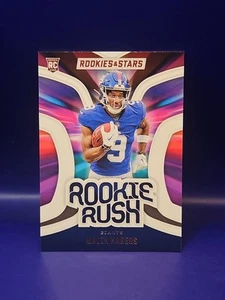 2024 Panini Rookies & Stars - Rookie Rush Malik Nabers #RR-MNS (RC) - Picture 1 of 2