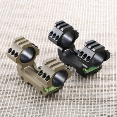 Thumbscrew Mount Scope Barrel Mount Bubble Spirit Level Ring Quick Intall Rail - Image 1 of 4