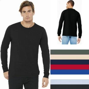 BELLA+CANVAS ® Unisex Jersey Long Sleeve Tee Shirt BC3501, XS-2XL - Picture 1 of 45