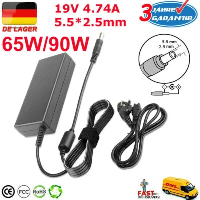 Netzteil / Ladegerät für Fujitsu LifeBook A532 AH530 AH531 AH532 A530 A531 LH530 - Bild 1 von 4