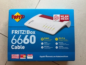 AVM FRITZ!Box 6660 Gigabit Ethernet Dual-Band WLAN-Router - Weiß (20002910) - Bild 1 von 8