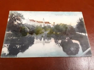 Alte AK Sigmaringen Donaupartie mit Schloß 1920 (#l) - Bild 1 von 6