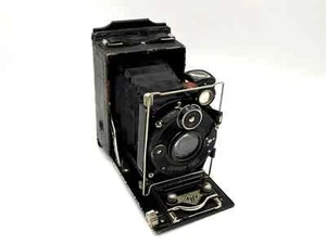 Cámara de placa Agfa Isolar 404 con doble anastigmat 1:4,5 F = 10,5 cm Compur - Imagen 1 de 5