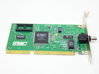 SMC 60-600509-003 REV.A BNC Ethernet ISA Card  - Image 1 of 2
