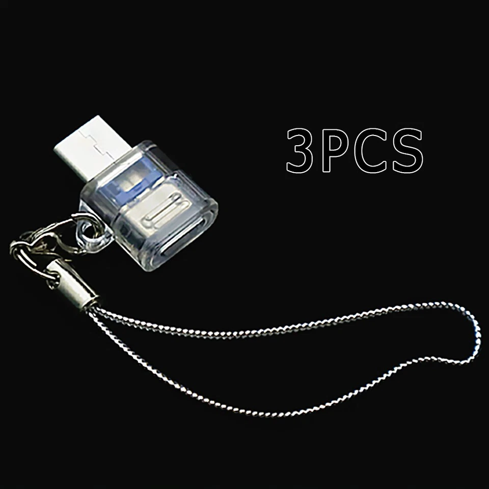 Premium Real Heavy-Duty High Grade Portable 3 x Micro to Type C USB 3.1 Adaptor - Image 1 of 1