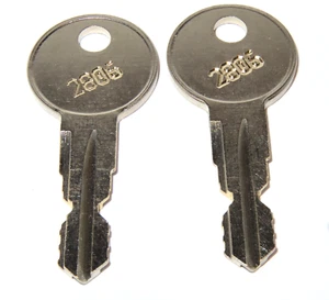 Sears X-Cargo Luggage Roof Replacement Keys Cut to Your Key Codes 2802-2982 - Picture 1 of 1
