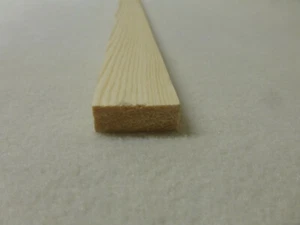 1Stk 100cm Rechteckleiste Kiefer 10x25mm Rechteck Holzleisten Vierkant - Bild 1 von 1