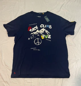 POLO RALPH LAUREN HERREN BRANDNEUES T-SHIRT BLAU 3XLT - Bild 1 von 2