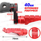For Suzuki Gsx-R125 17-19 18 Mccp 40Mm Lowering Red Rider Foot Pegs