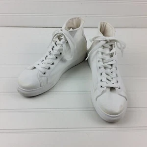 Topshop Women's Yin Yang High Top Sneakers Shoes Size 37 - Picture 1 of 9