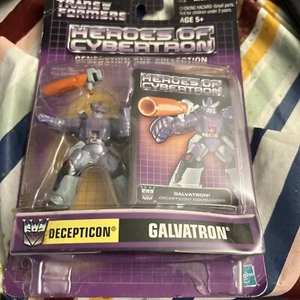 Transformers Heroes of Cybertron Galvatron Figure Generation One Collection New - Picture 1 of 5