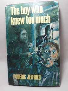 The Boy Who Knew Too Much Roderic Jeffries JH/C 1977 1st Edition rare - Bild 1 von 5