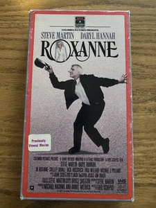 ROXANNE (VHS, 1987) Steve Martin, Daryl Hannah, Original 1987 Release - Picture 1 of 8