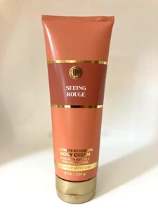 Bath & Body Works Seeing Rouge ultimative Feuchtigkeitskörpercreme volle Größe 8 Oz. - Bild 1 von 1