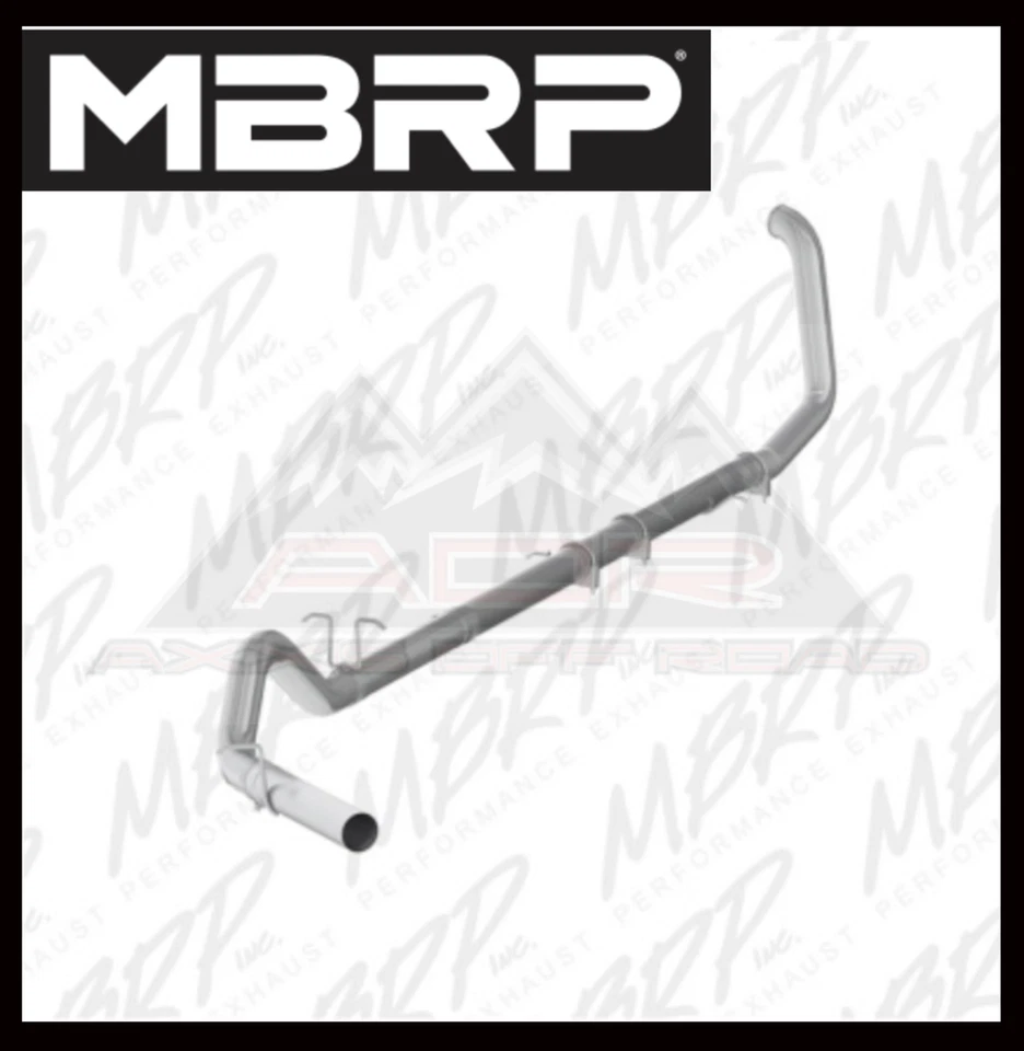 Sistema de escape serie PLM de 4" MBRP para Ford F-250/350 1999-2003 7,3 L Foto 1 de 4