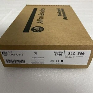 New 1746-OV16 SLC 500 Output Module Allen Bradley 1746OV16 Sealed  AB - Picture 1 of 5